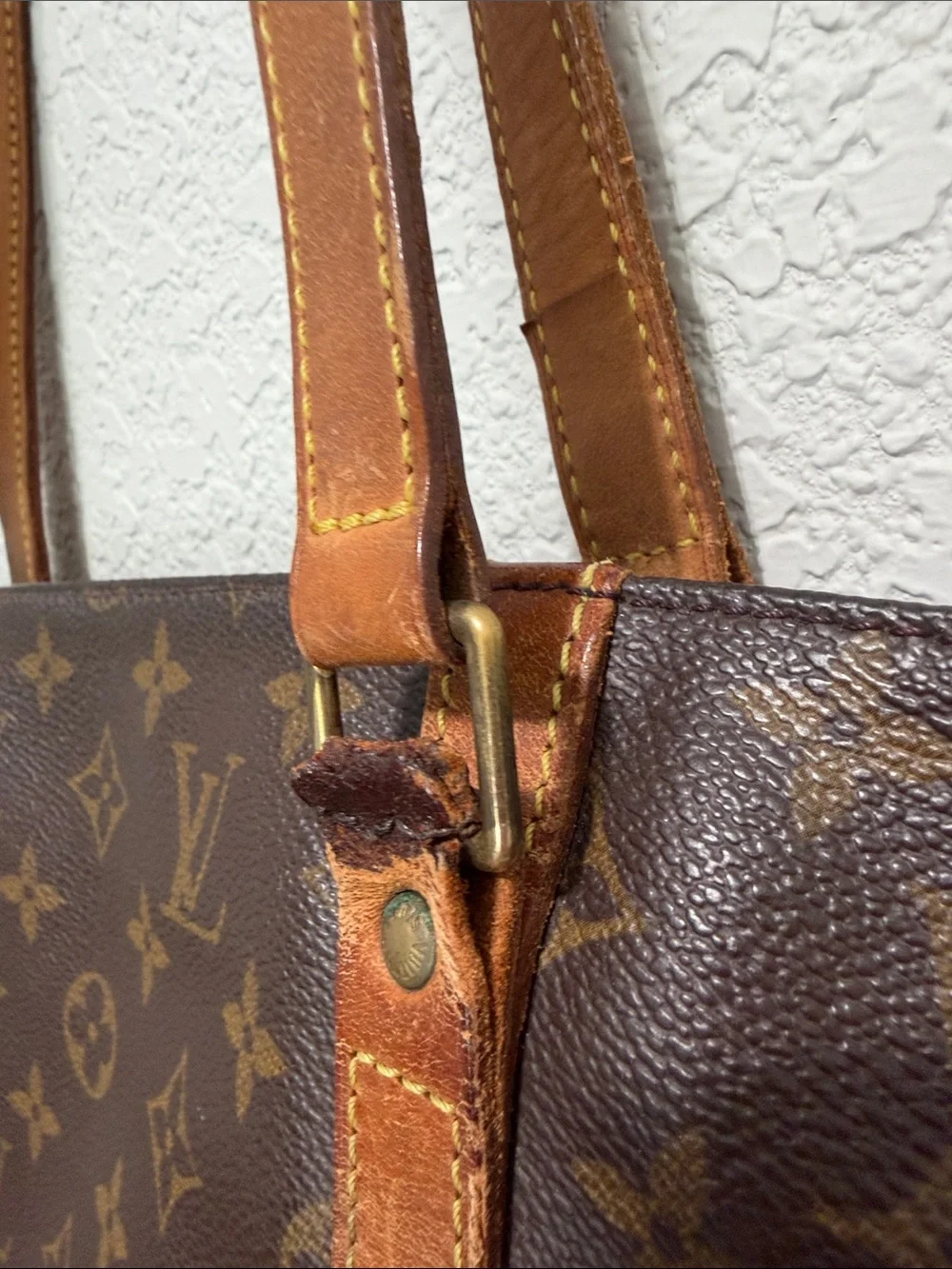AUTHENTIC Louis Vuitton Monogram Canvas Tote BUNDLED with 2 wallets!